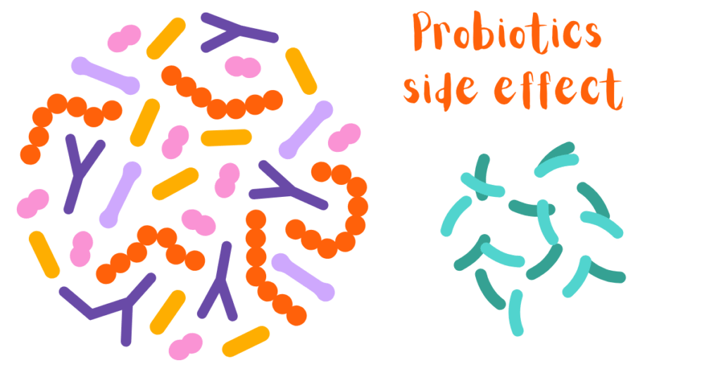 side effect of taking probiotics